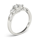 Engagement Rings 3 Stone Round - TN82394